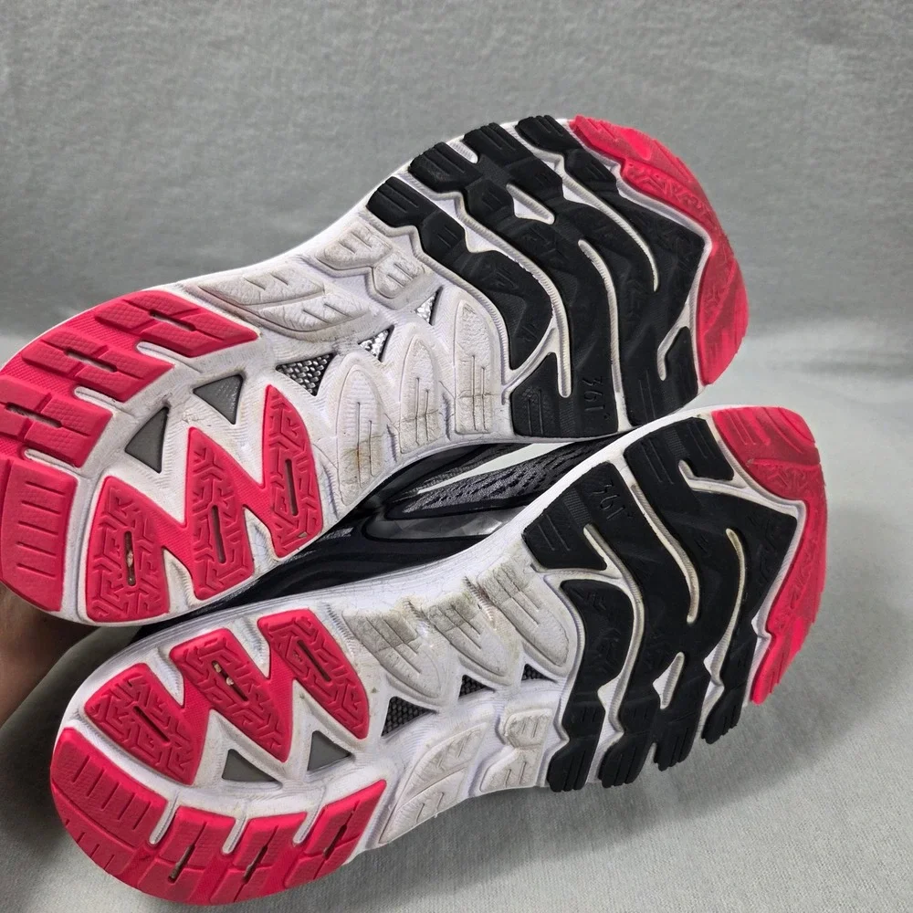 361 Degrees Sensation 3 Womens Running Shoes Grey Pink Y852-0607 US 7